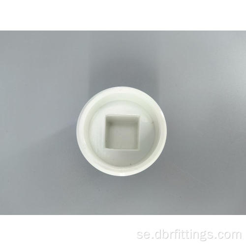 PVC Pipe Fitting Cleanout Plug MPT